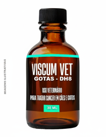Kit 3 frascos Viscum Vet gotas - contra cncer em ces e gatos