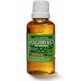 Kit 3 frascos Viscum Vet gotas - contra c�ncer em c�es e gatos
