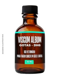 Homeoptico Viscum Album gotas - para tratamento de cncer em ces e gatos