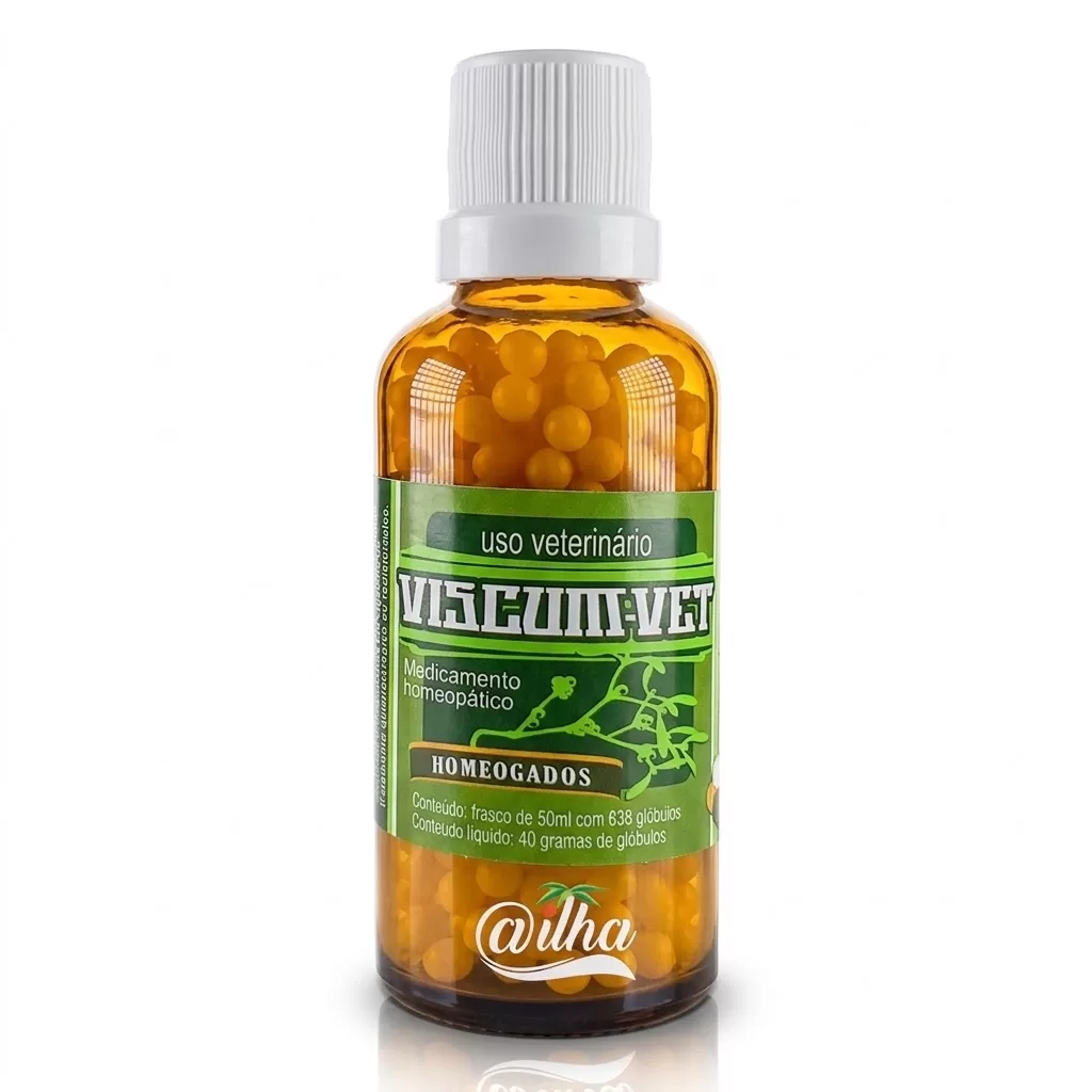 Homeopático Viscum vet para tratamento de câncer em cães e gatos